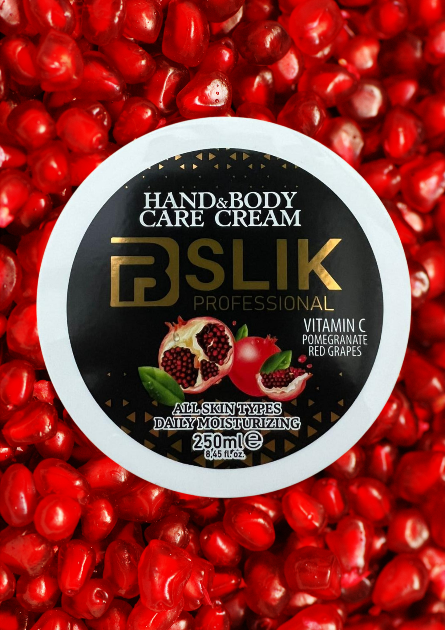 BSLIK Professional Hand & Body Care Cream Pomegranate & Red Grape 250ml