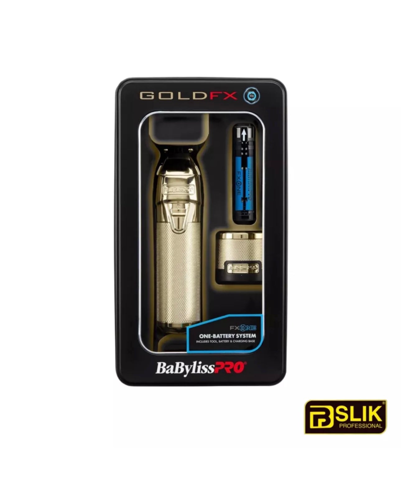 BABYLISS PRO GOLD FX ONE INTERCHANGEABLE BATTERY CORDLESS TRIMMER