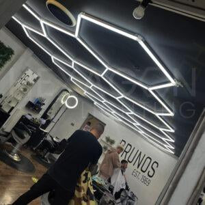 Hexagon LED Lighting 14 Lights & Border (4.85cmX2.45cm)