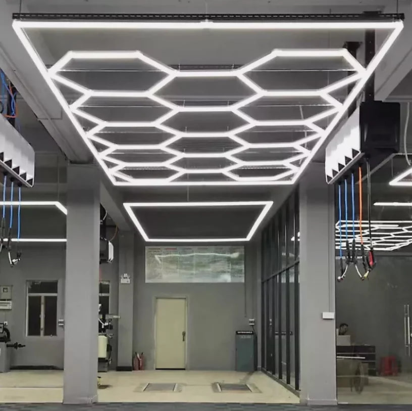 Hexagon LED Lighting 14 Lights & Border (4.85cmX2.45cm)
