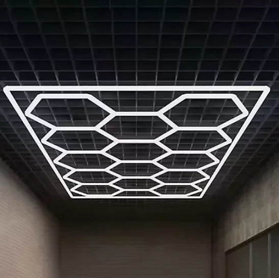 Hexagon LED Lighting 14 Lights & Border (4.85cmX2.45cm)