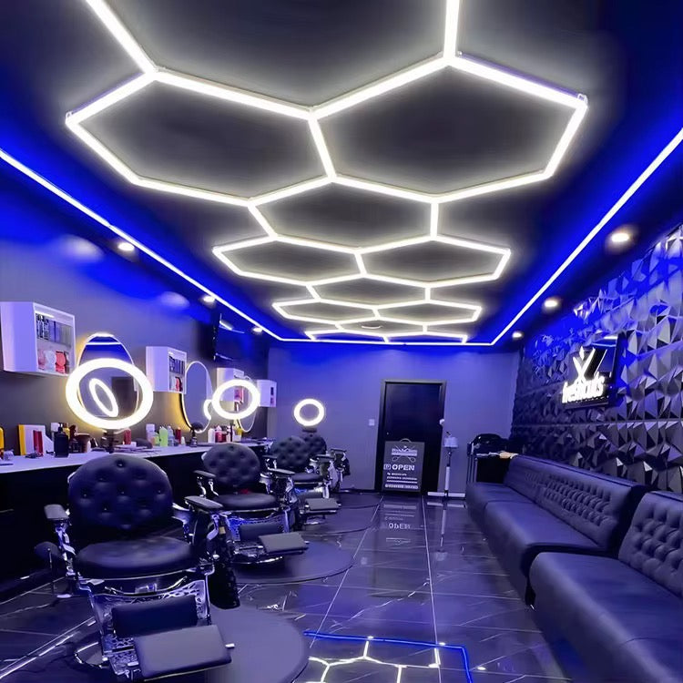 Hexagon LED Lighting 14 Lights & Border (4.85cmX2.45cm)