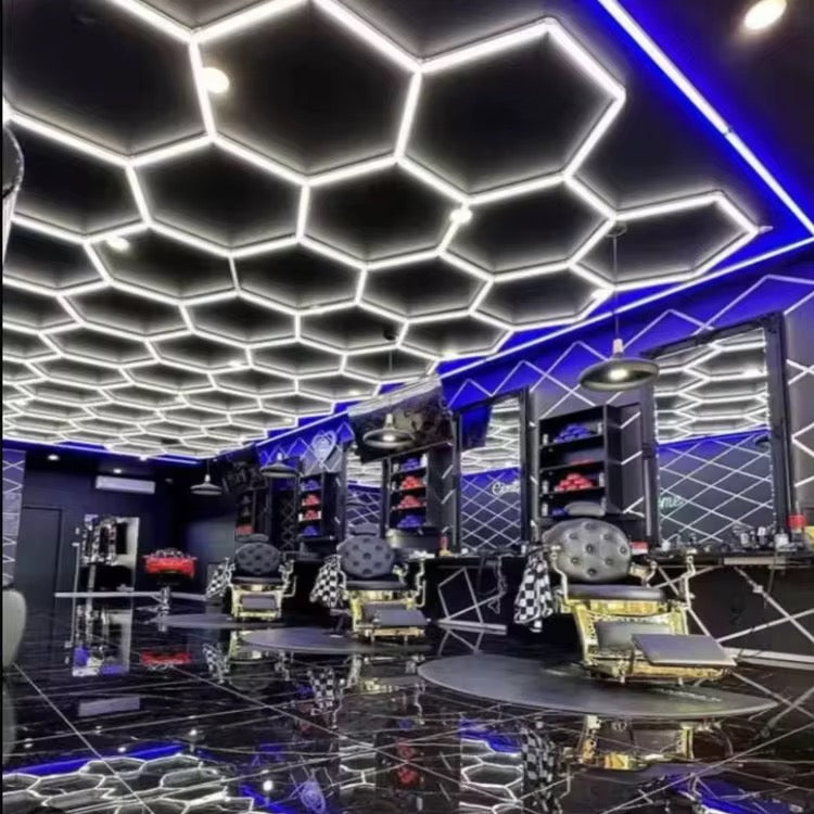 Hexagon LED Lighting 14 Lights & Border (4.85cmX2.45cm)
