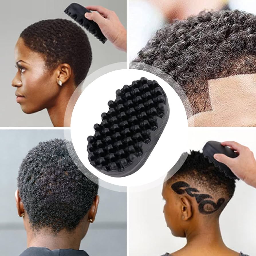 Hair Sponge, Twist King for Curls, Afro Hair Brush for Dual Texture Styling Tools for Men & Women