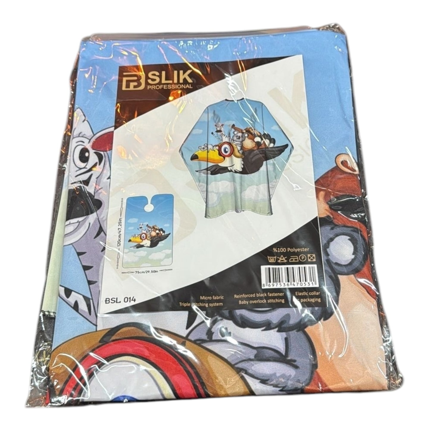 Bslik- Kids Hair Cutting Capes&Gowns 120cmx75cm