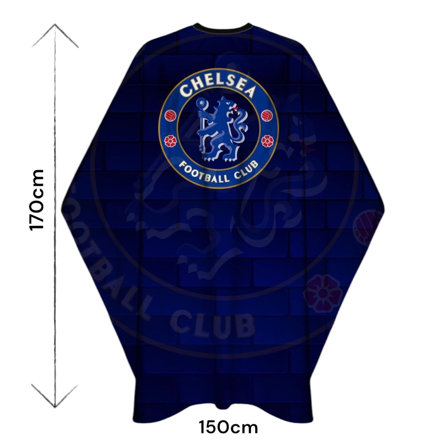 Bslik Professional Barber Hair Cutting Cape&Gown| Football Club Design