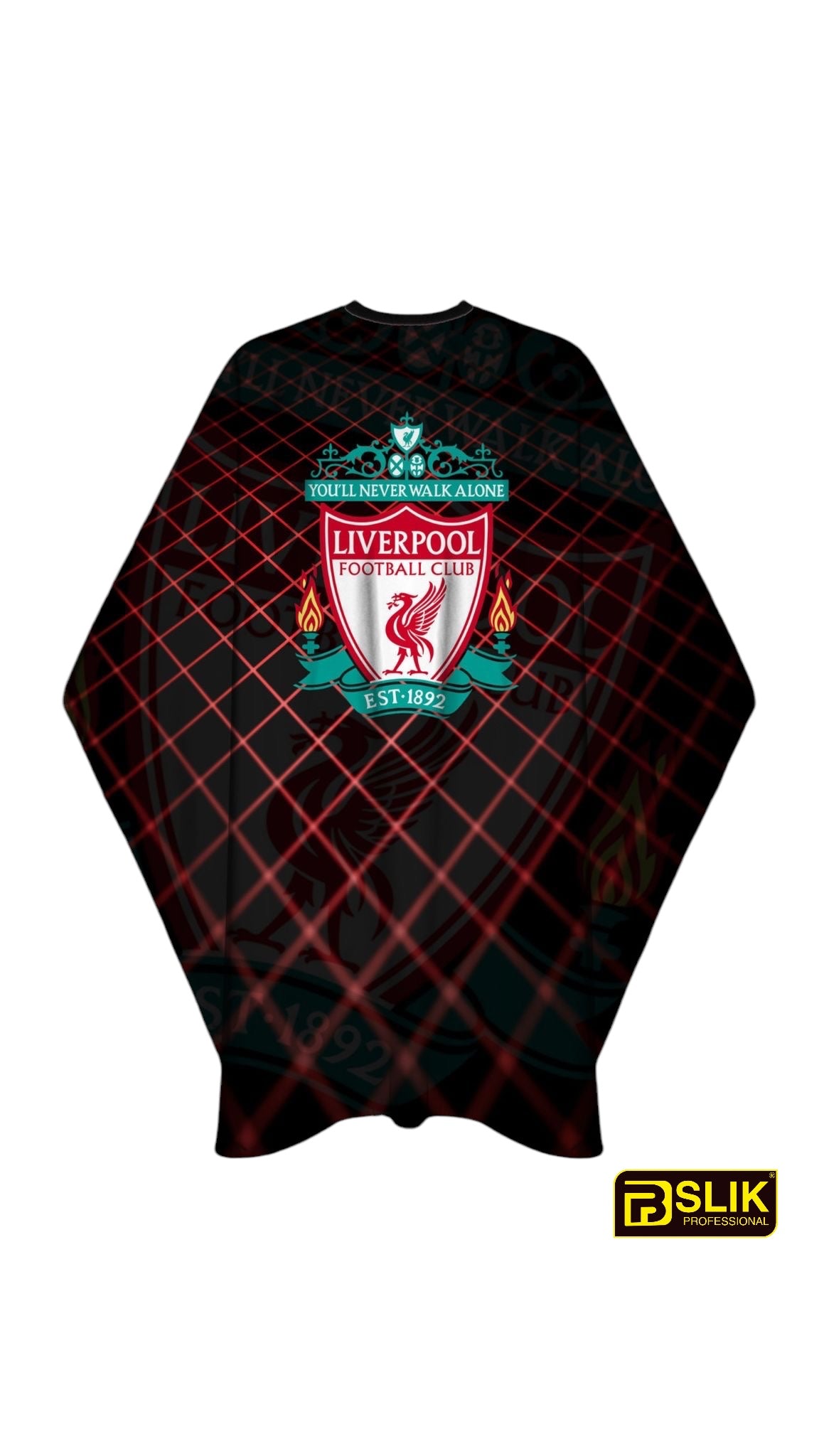 Bslik Professional Barber Hair Cutting Cape&Gown| Football Club Design
