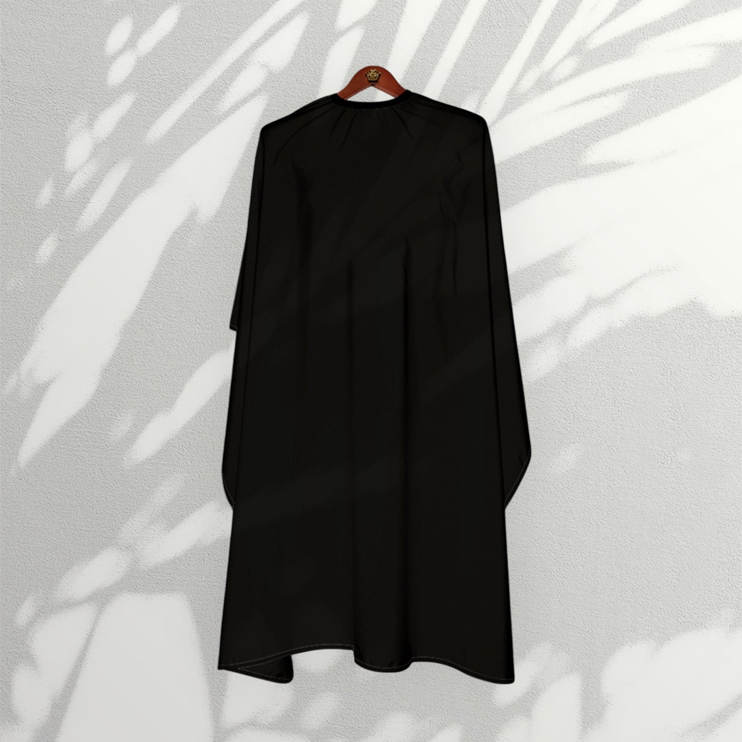 Bslik Professional Barber Cape&Gown |Waterproof |Black