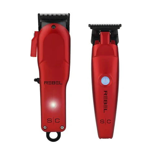 StyleCraft Professional Super-Torque Modular Rebel Clipper & Trimmer Combo Set