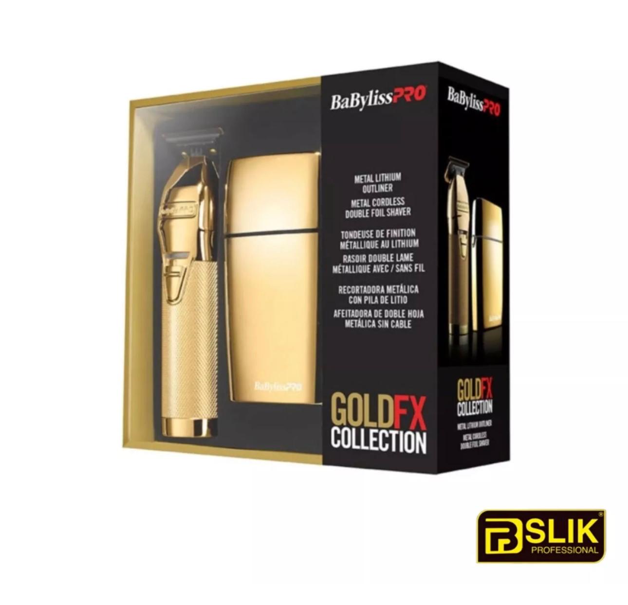BaBylissPRO GoldFX Combo - INC DLC 2.0 US IMPORT with 3 PIN UK PLUG