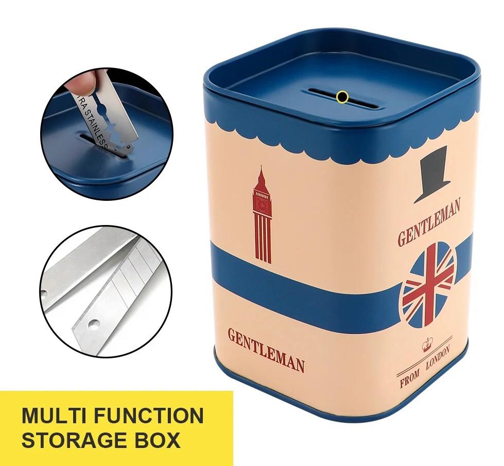 Blade Disposal Bin Case (London) Blue
