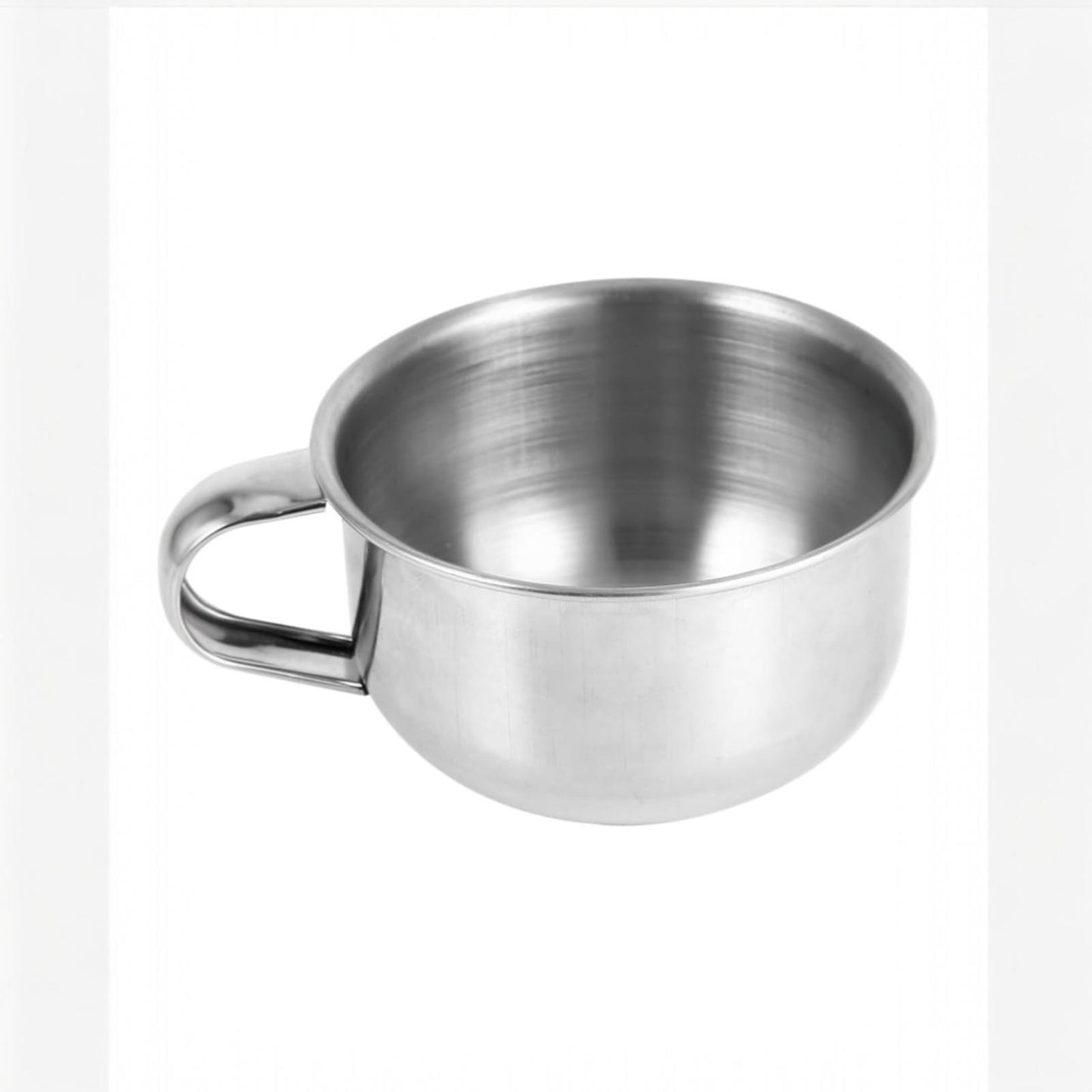 Stainless Steel Handle Shaving Bowl