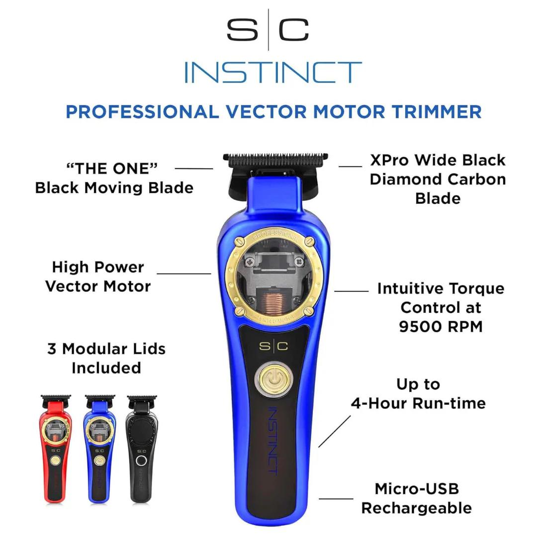 StyleCraft Instinct Trimmer with Intuitive Torque Control