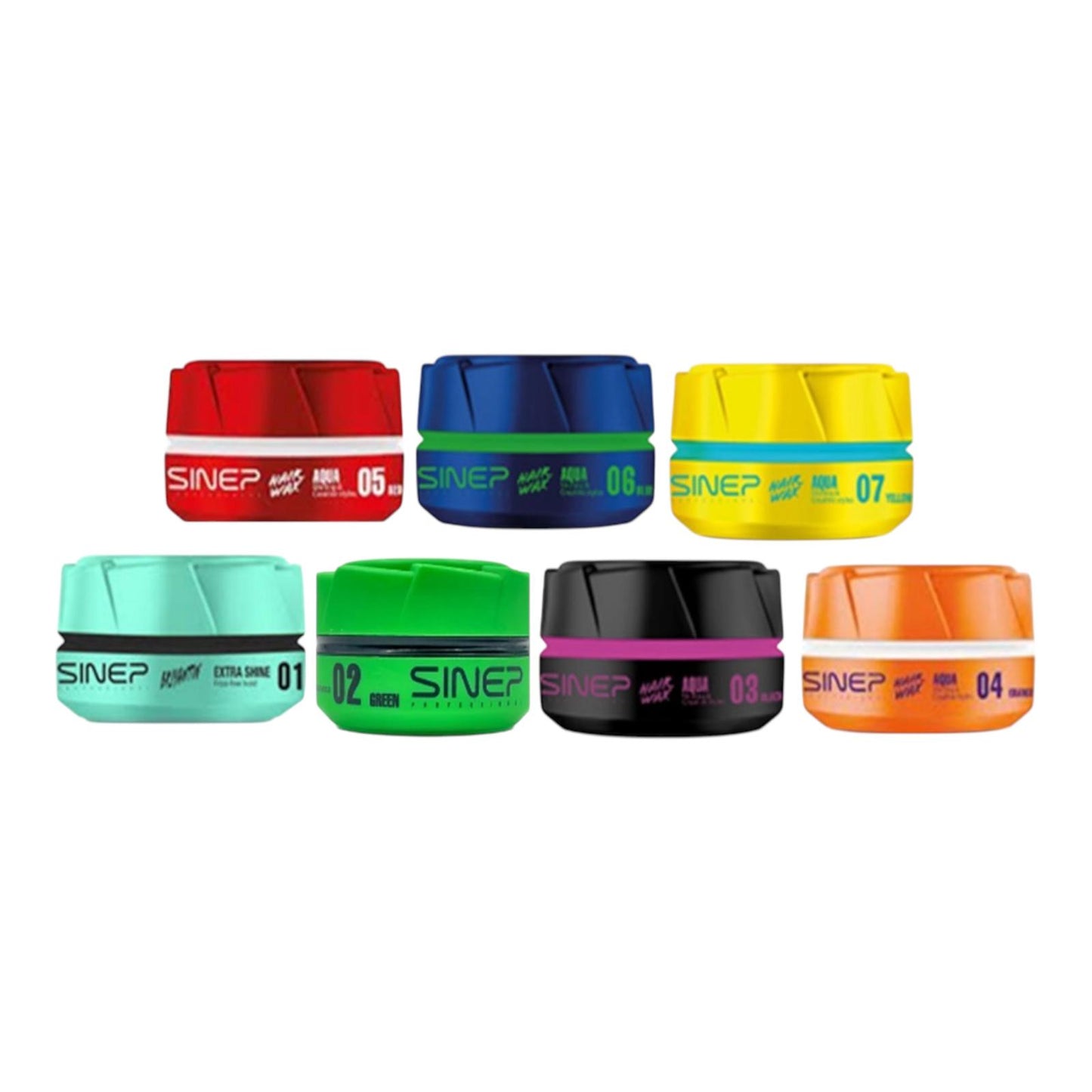 SINEP Aqua Hair Styling Wax-Natural Look Texture (150ML)