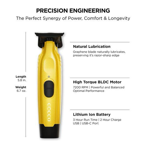 Cocco Hyper Veloce Pro Trimmer- Yellow