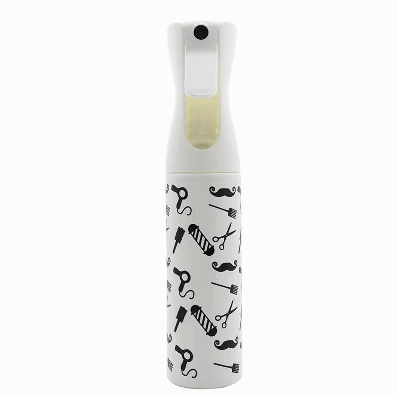 Bslik-Water Mist Continuous Spray Bottle Barber Tool Print – 500ml