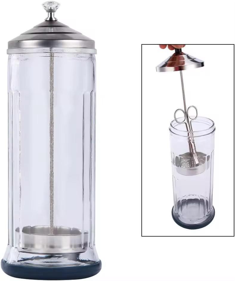 Barbicide Large Disinfecting Jar for Barbers 1.09L