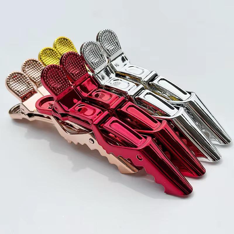 Bslik- Crocodile Hair Clips (6 Pack)
