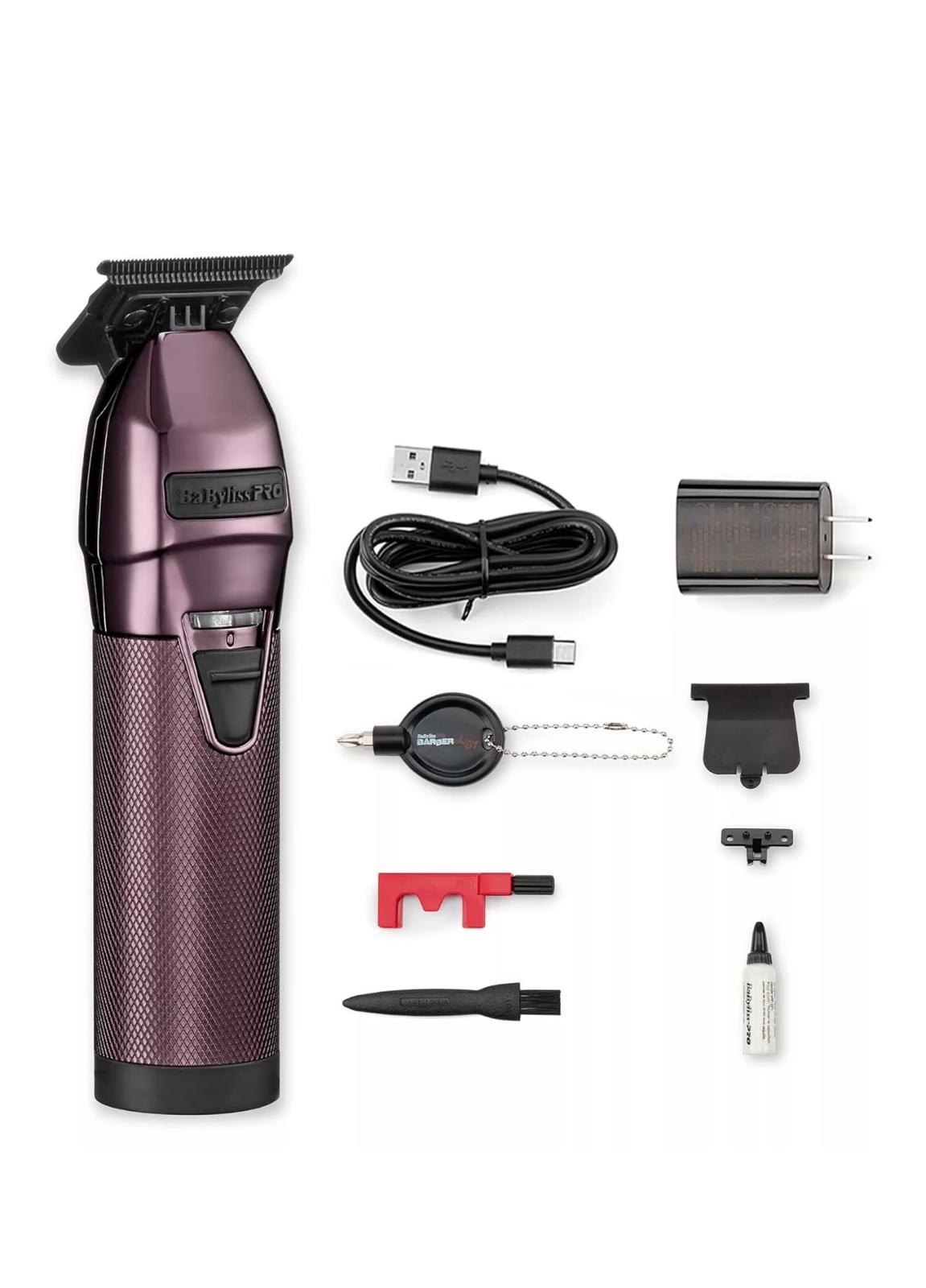 BaBylissPRO LimitedFX Nightfall Trimmer US IMPORT with 3 PIN UK PLUG