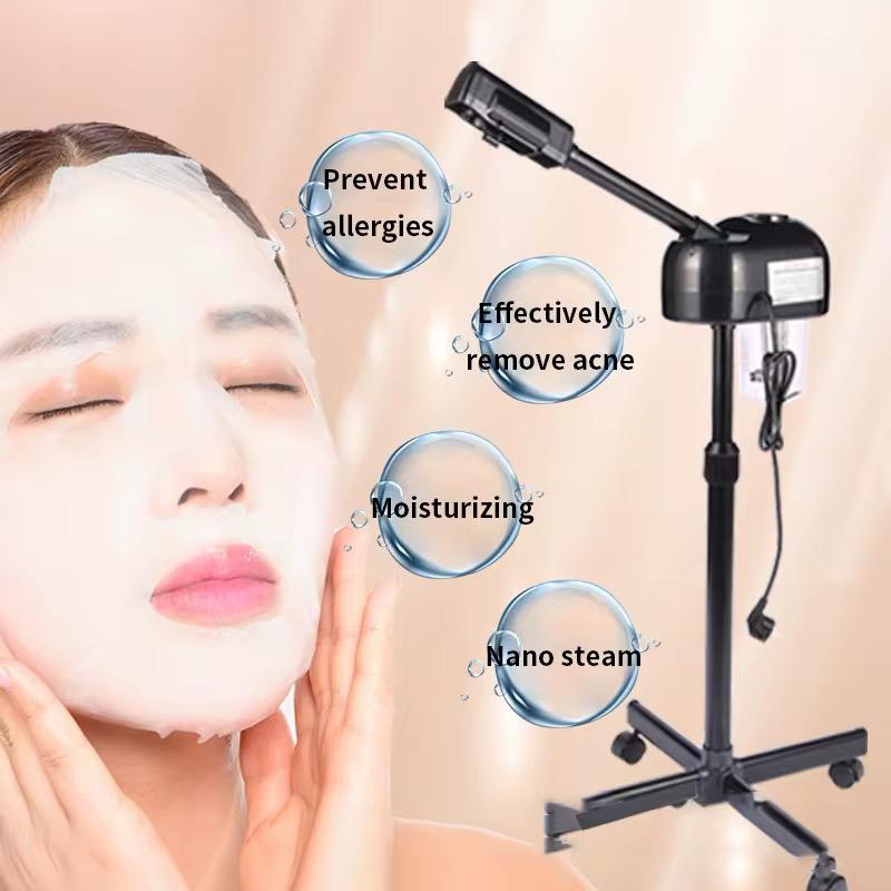BSLIK-Facial Steamer With LCD Screen (Black)