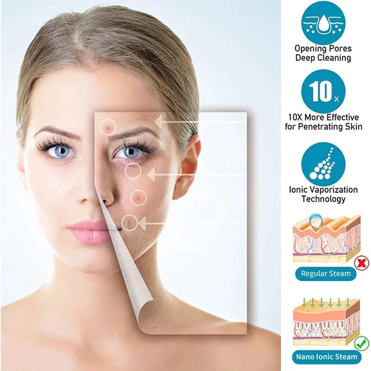 BSLIK-Facial Steamer Hot And Cold Spray Machine 800W