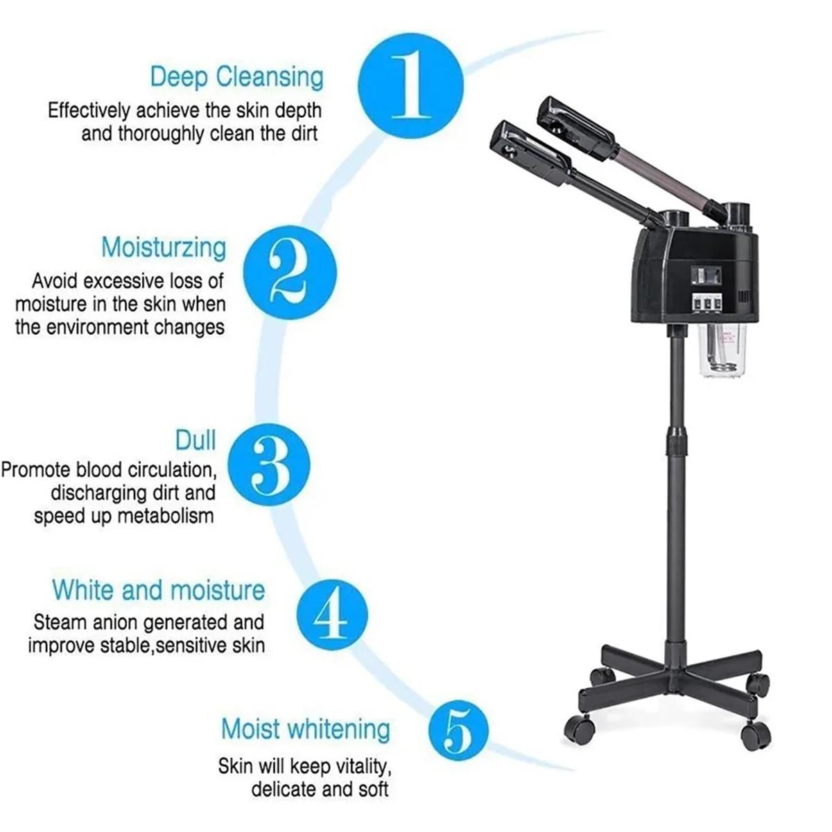 BSLIK-Facial Steamer Hot And Cold Spray Machine 800W