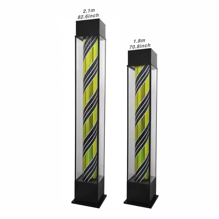 BSLIK-MODERN SQUARE LED BARBER POLE-WATERPROOF