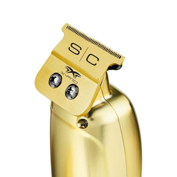 Saber Professional Full Metal Body Digital Brushless Motor Cordless Hair Trimmer (Gold)