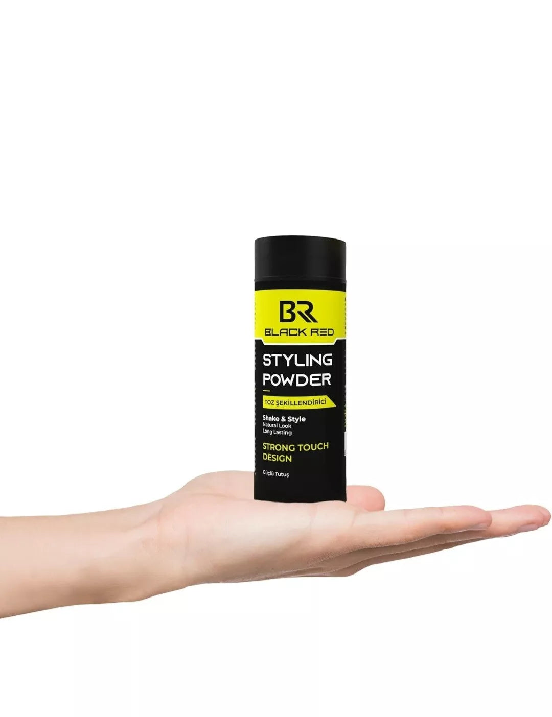 Black Red Professional Styling Powder For Men And Woman