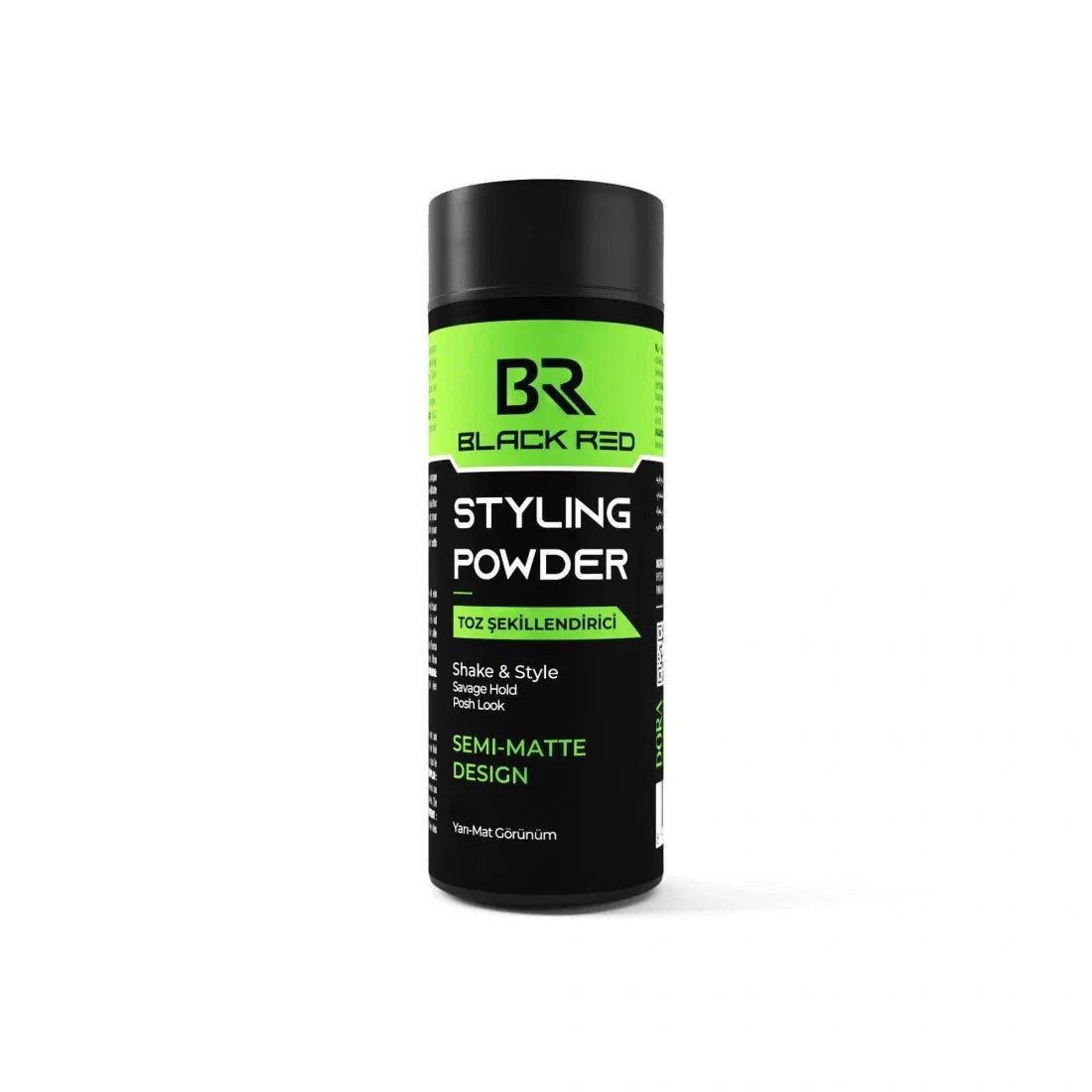 Black Red Professional Styling Powder For Men And Woman