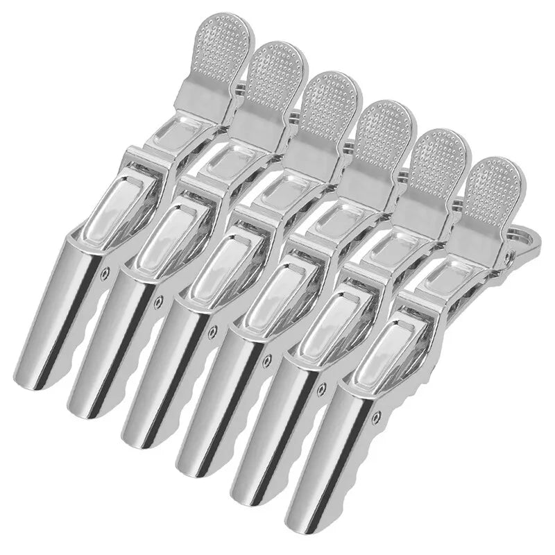 Bslik- Crocodile Hair Clips (6 Pack)