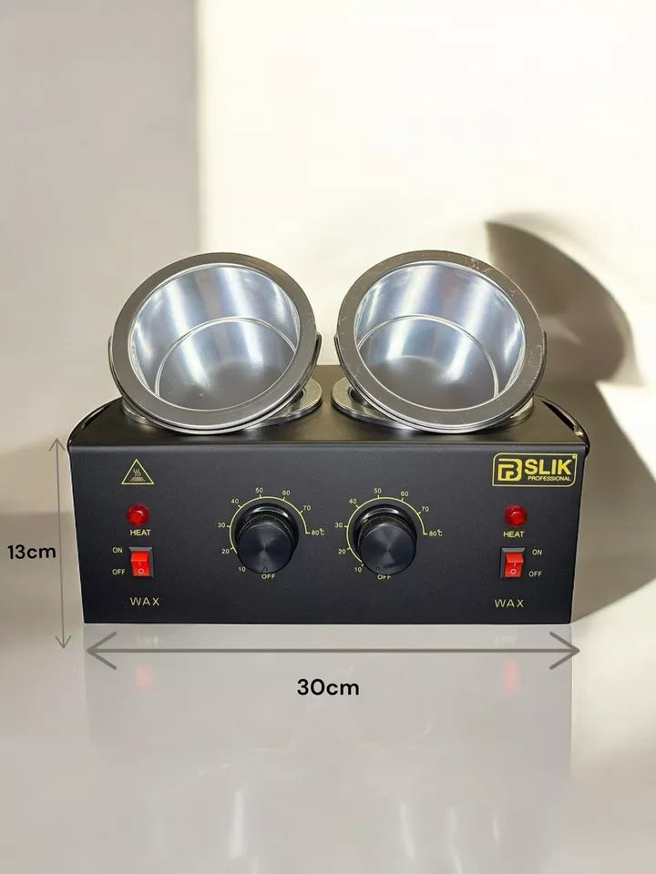 BSLIK Professional Wax Machine with Temperature Control (Double Pot)