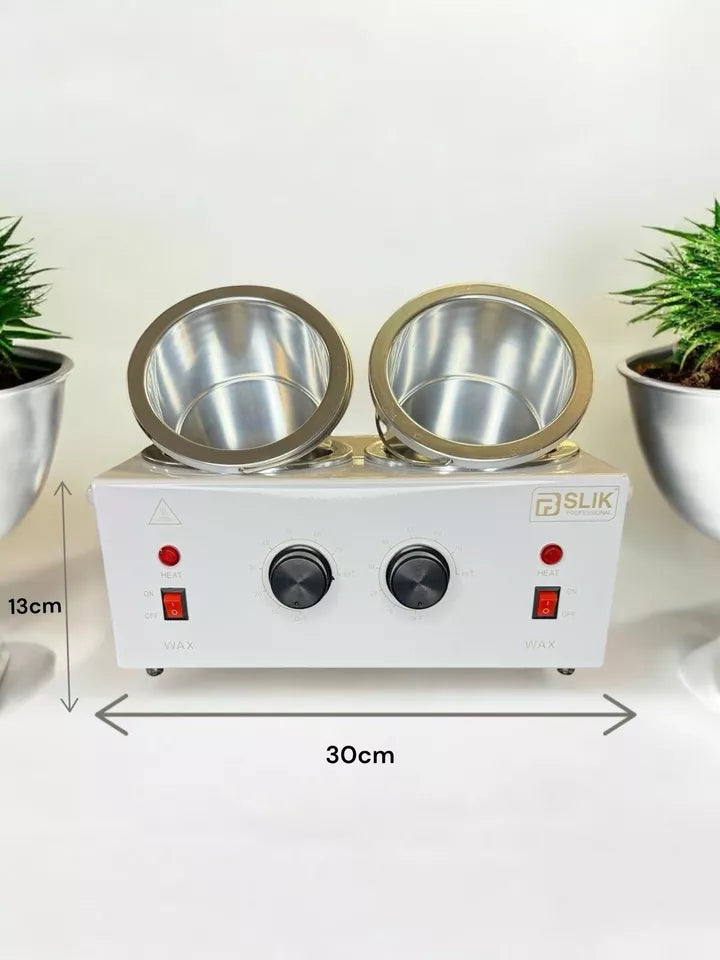 BSLIK Professional Wax Machine with Temperature Control (Double Pot)