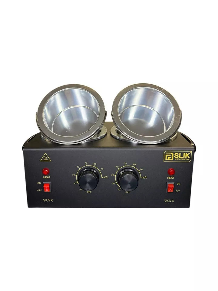 BSLIK Professional Wax Machine with Temperature Control (Double Pot)