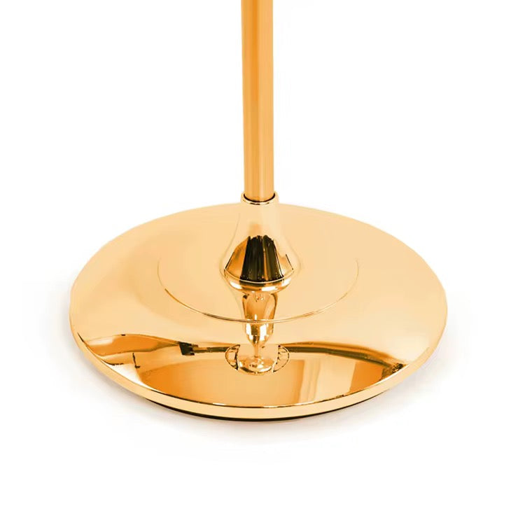 Bslik - Hair Dryer Stand Acrylic Spiral Holder -Gold
