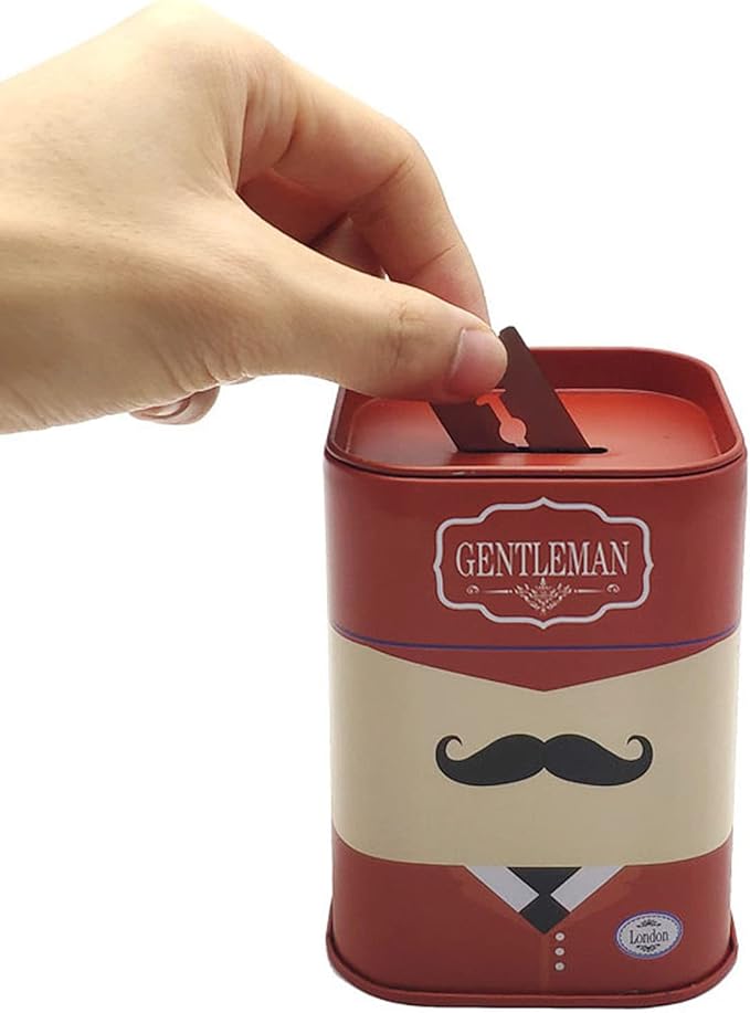 Blade Disposal Bin Case (moustache) Red
