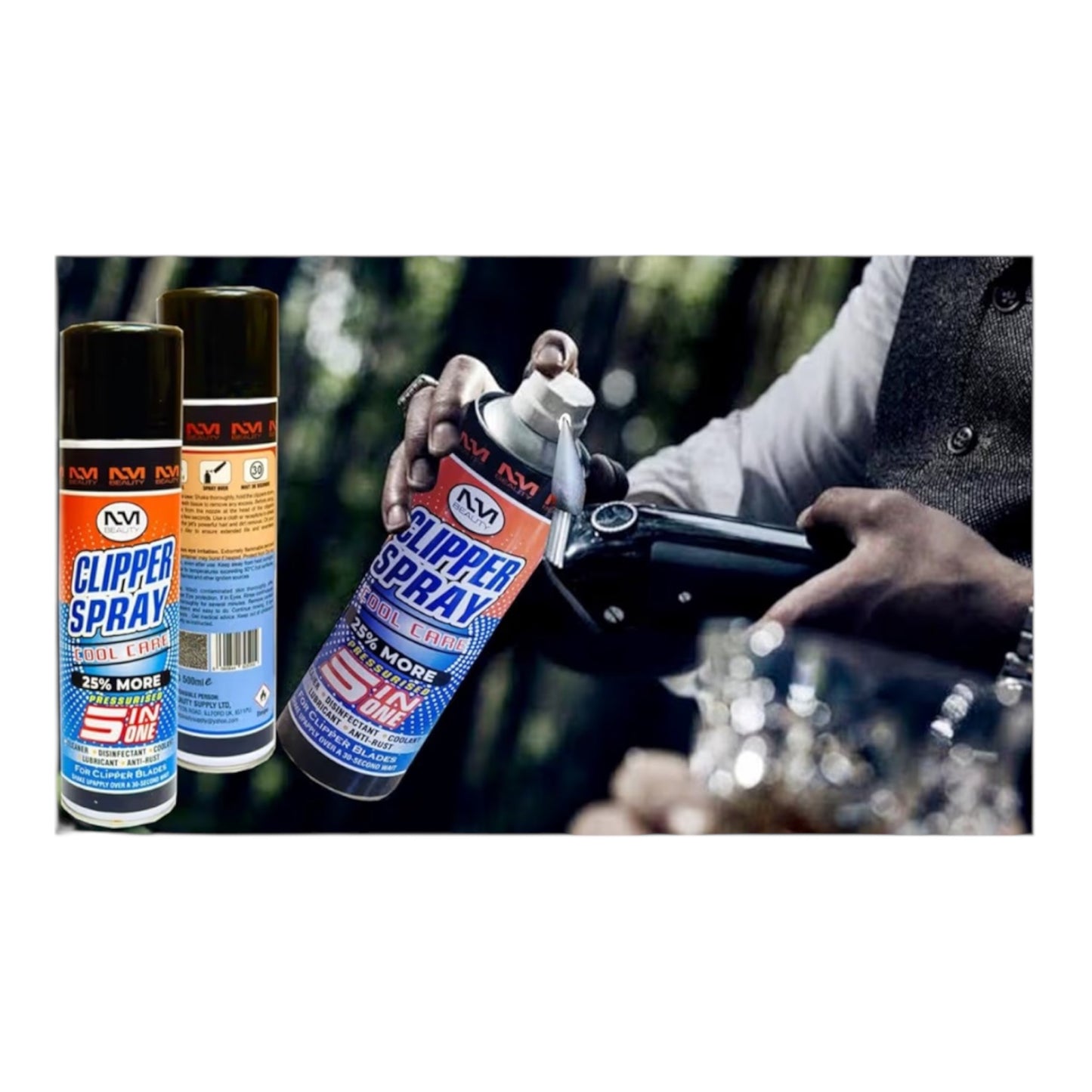 Clipper Spray Cool Care 5 IN ONE For Clipper Blades