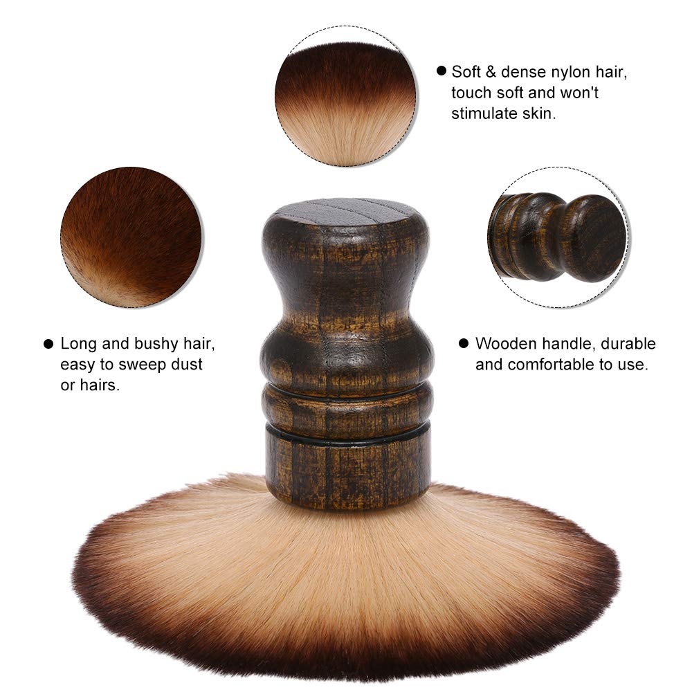 Professional neck duster brush