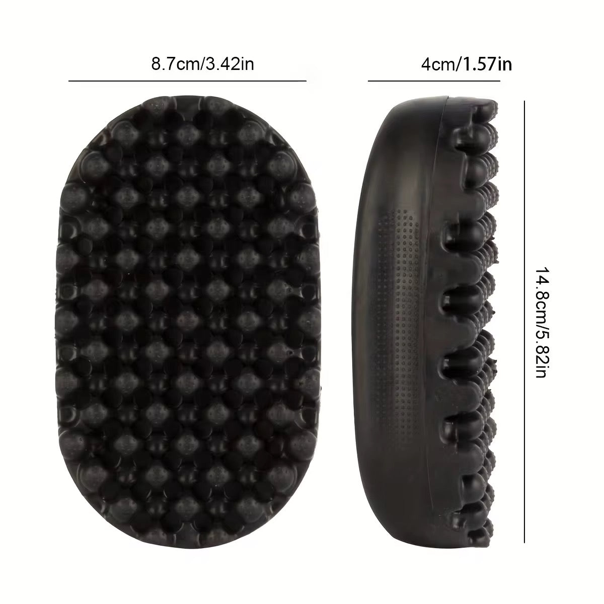 Hair Sponge, Twist King for Curls, Afro Hair Brush for Dual Texture Styling Tools for Men & Women