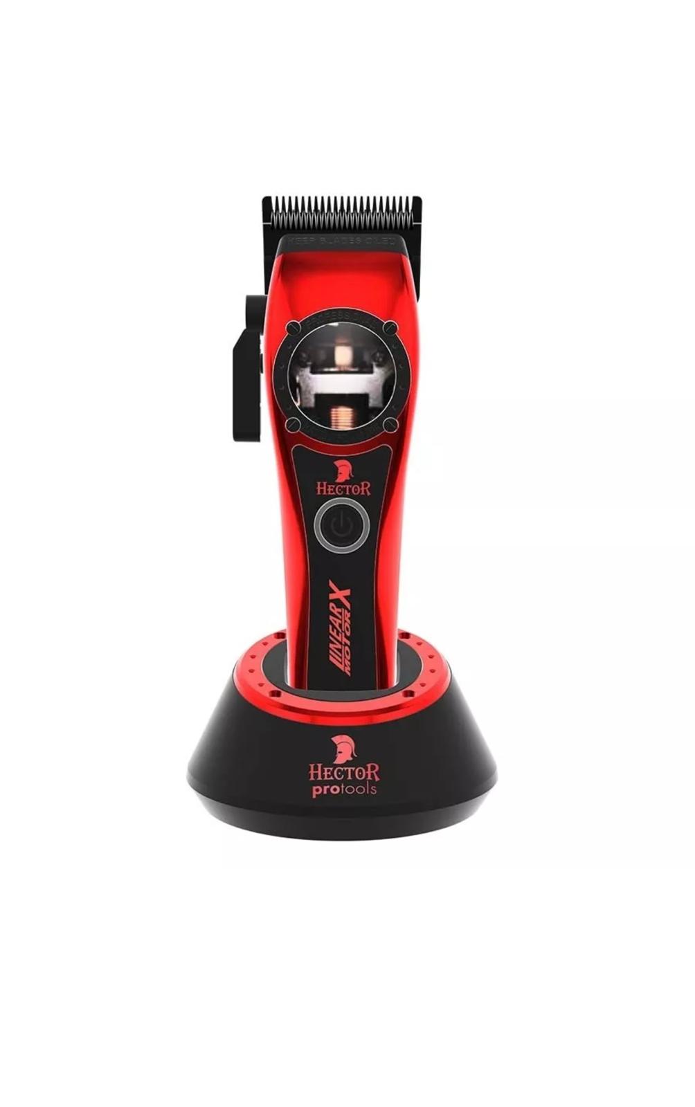 Hector Hair clippers for professional Barbers/Fast Fade (Red)