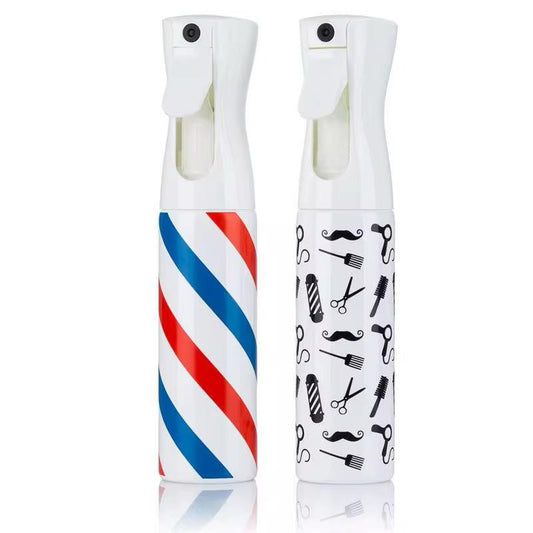 Bslik-Water Mist Continuous Spray Bottle Barber Tool Print – 500ml