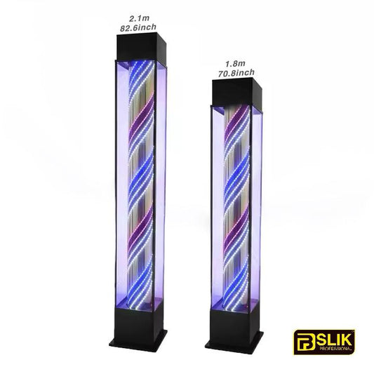 BSLIK-MODERN SQUARE LED BARBER POLE-WATERPROOF