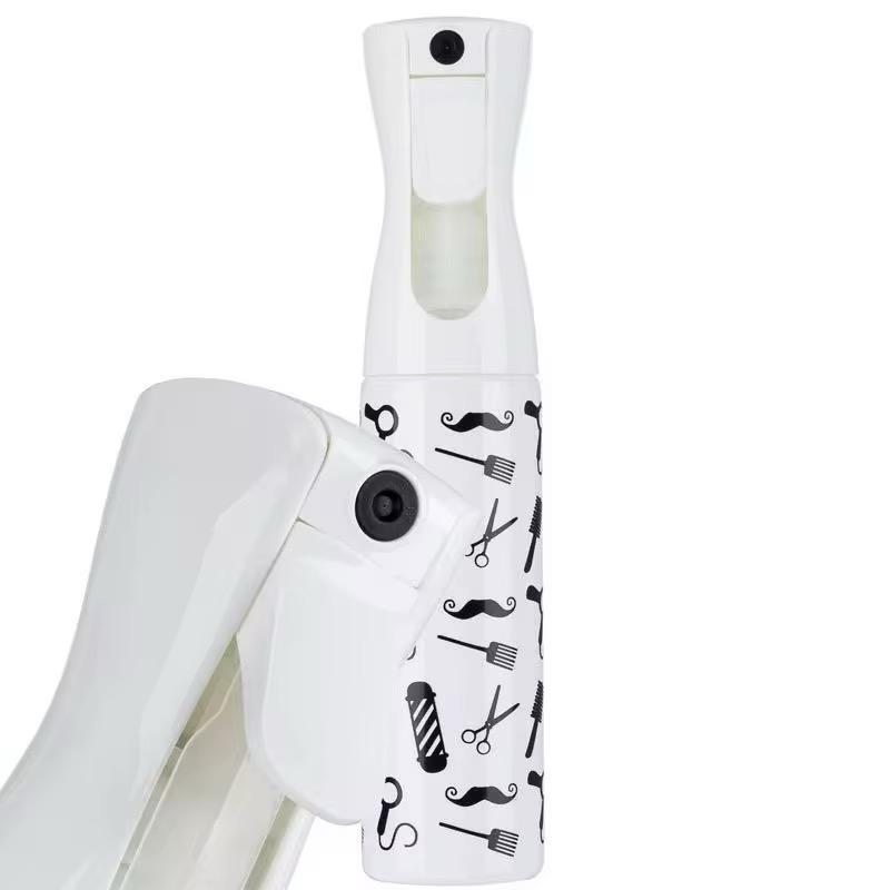 Bslik-Water Mist Continuous Spray Bottle Barber Tool Print – 500ml